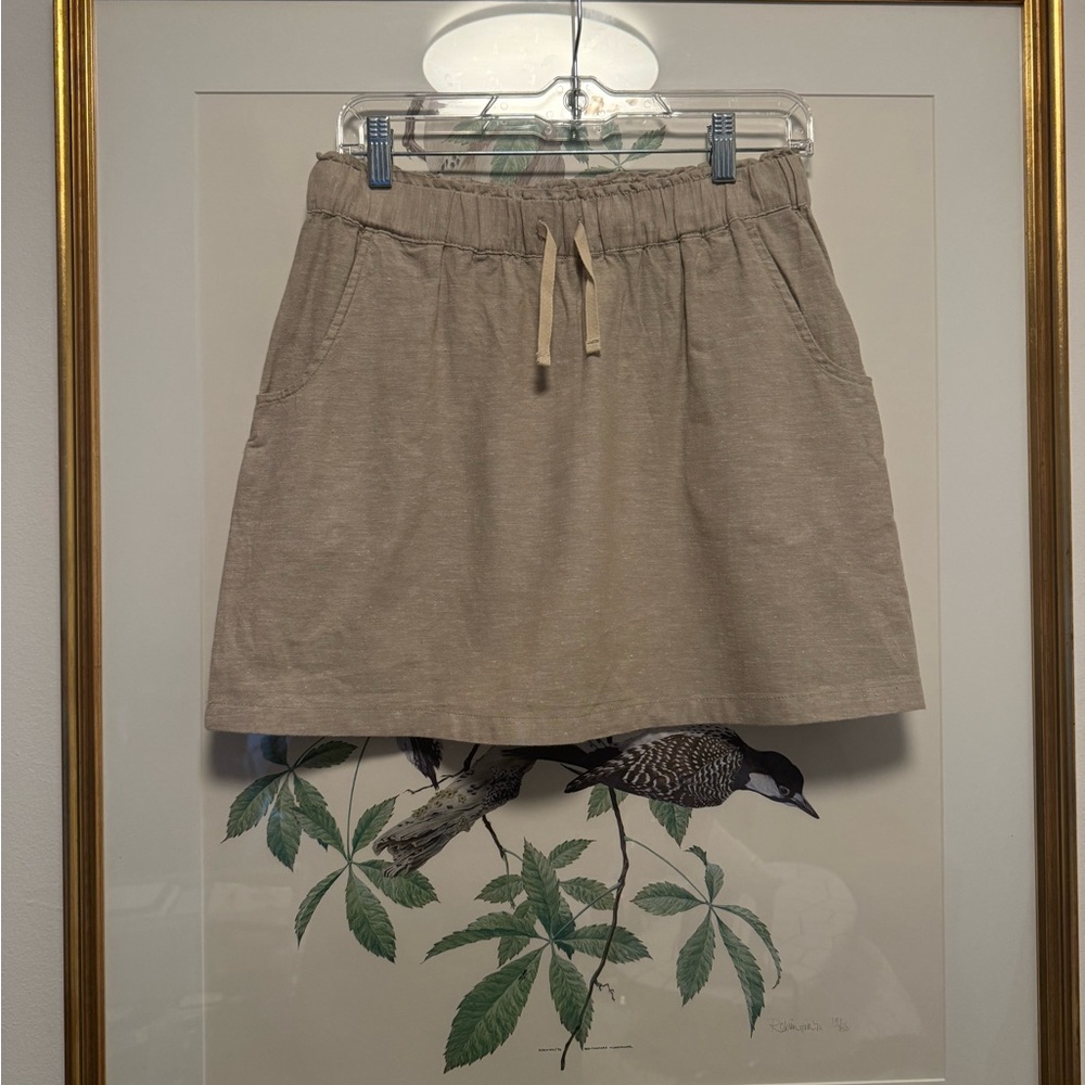 Patagonia Beige Hemp Skirt